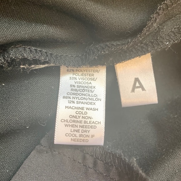 Loft Black Petite Maternity Dress Pants - Picture 5 of 9